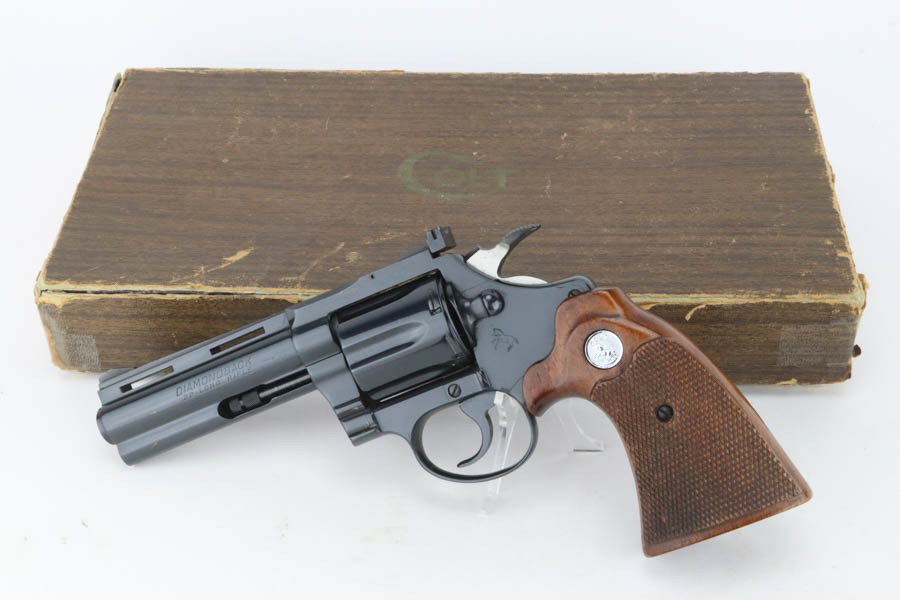 SOLD - Minty, Boxed Colt Diamondback Revolver - .22 LR