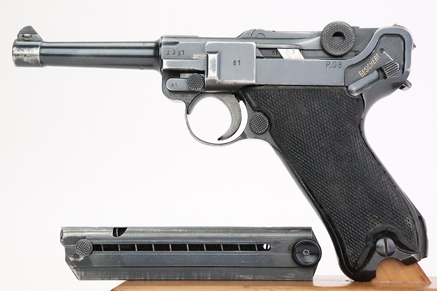 SOLD - 1942 Black Widow Mauser Luger - BYF 42