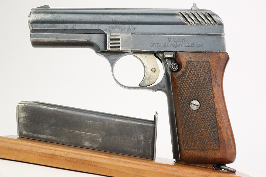 SOLD -Very Rare Czech vz. 22 Pistol - 9mm Nickl