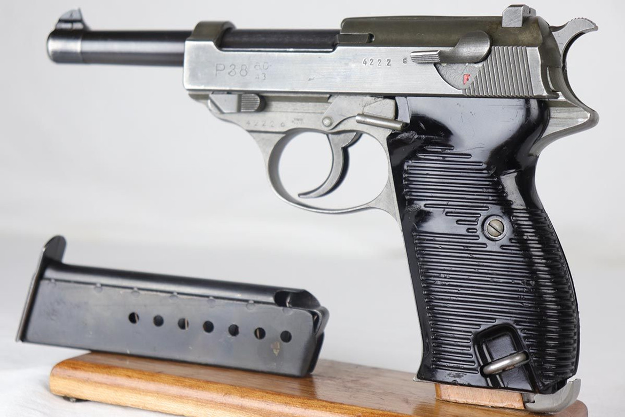 Rare Dual-Tone Mauser P.38 - FN Slide - ac 43 - 1