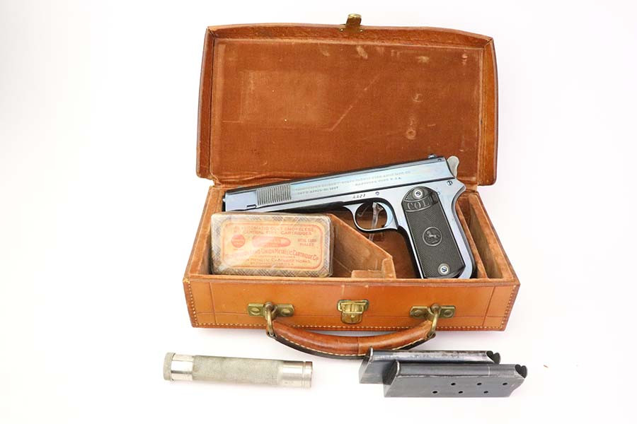 Exceptional, Cased Colt Model 1902 Sporting Automatic - photo 1 of 15