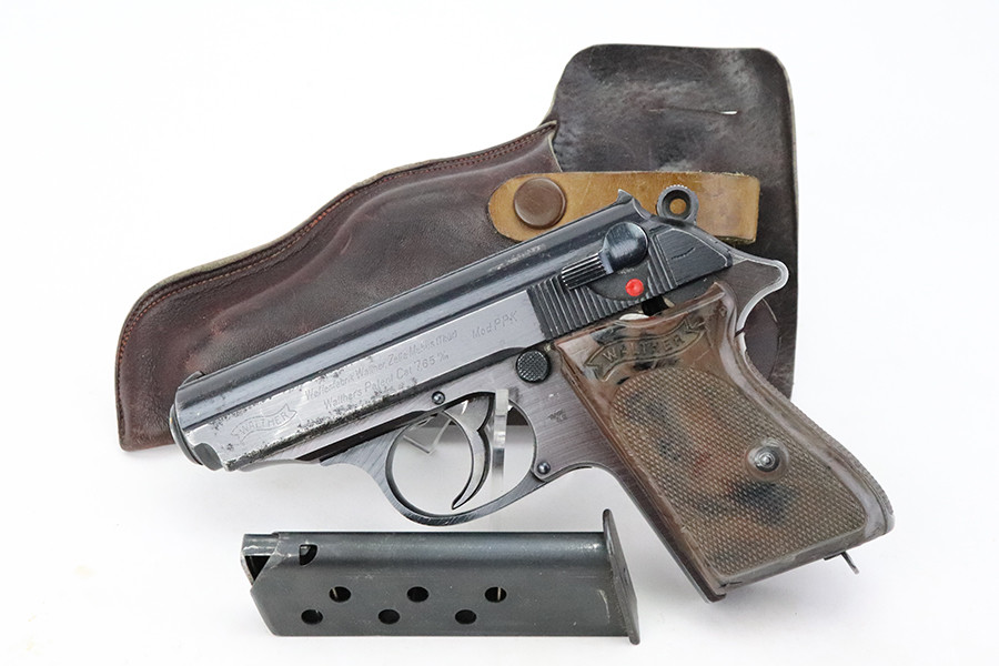 SOLD - Police Eagle/C Walther PPK Rig -  With Gray Grip