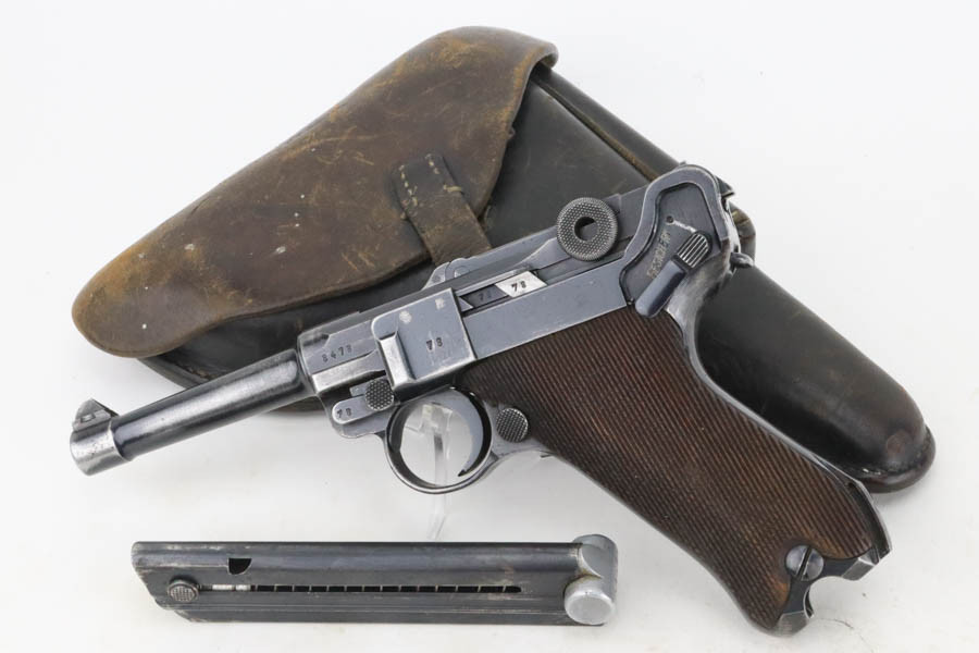 SOLD -2nd Variation 1937 Mauser Luger Rig