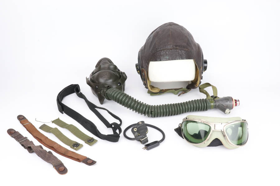 WW2 US Pilot Headwear Set