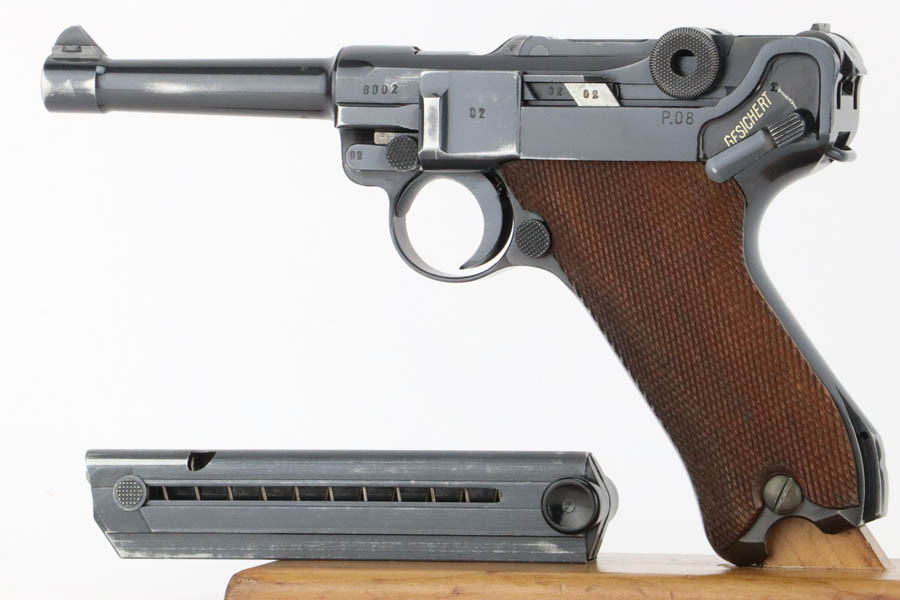 SOLD - 1941 Mauser Luger - Refinished Frame