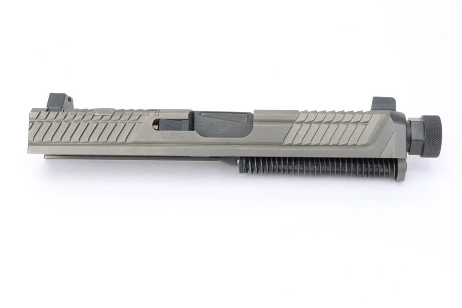 VooDoo Innovations Lightened Slide with RMR Cut Glock 17 Gen 3 Complete with Barrel