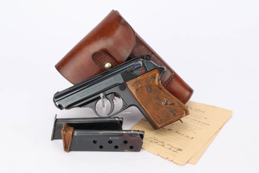 Excellent RZM Walther PPK Rig - W/ Capture Document