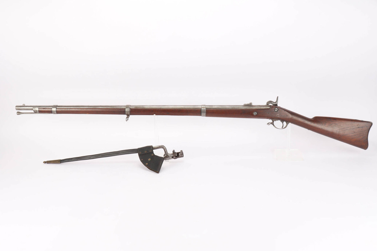 Clean Springfield Model 1861 w/ Bayonet - 1861 mfg - photo 1 of 25