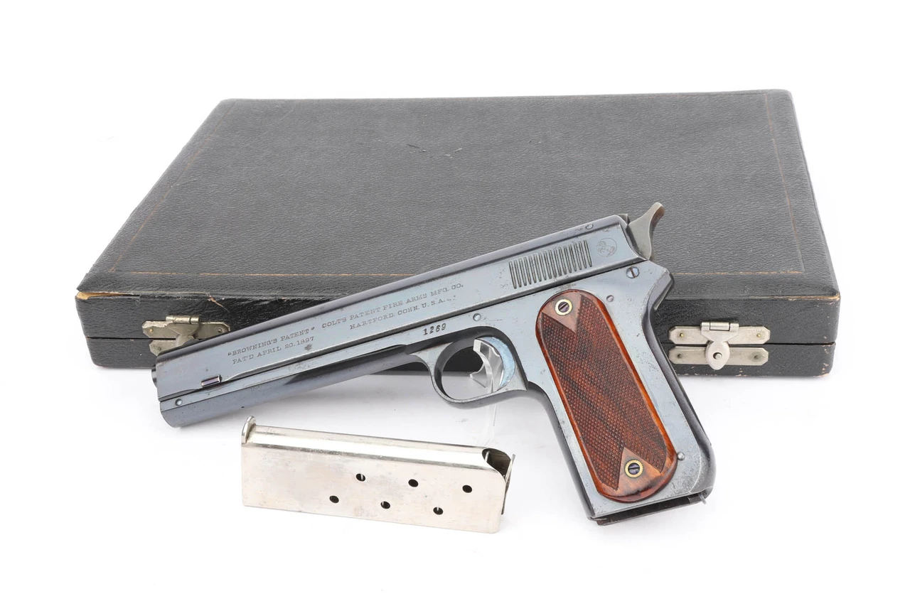 Rare, Cased Colt Model 1900 Automatic - Sight Safety - photo 1 of 13