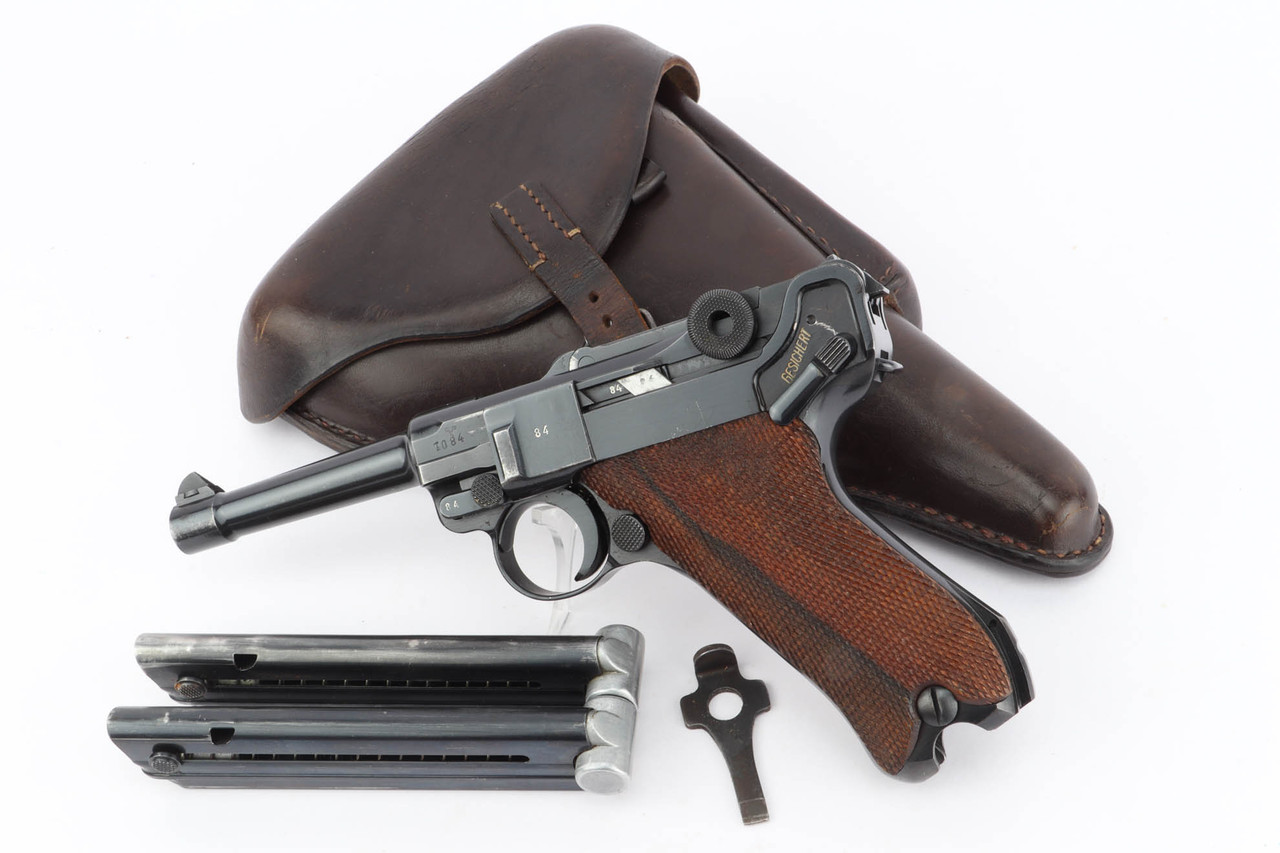 Very Rare 1940 Mauser Banner Luger Rig - Nazi Military Divert
