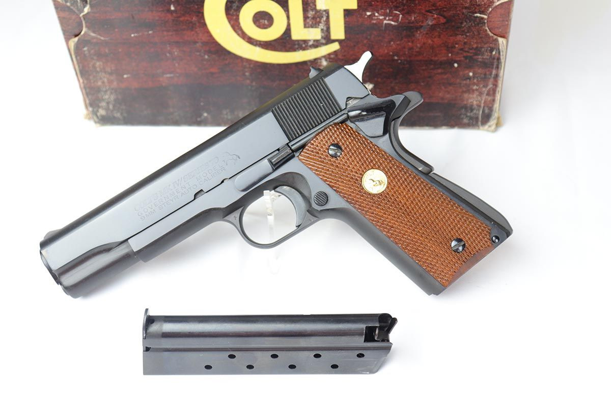ANIB Colt MK IV Series 70 - Scarce 9mm Steyr
