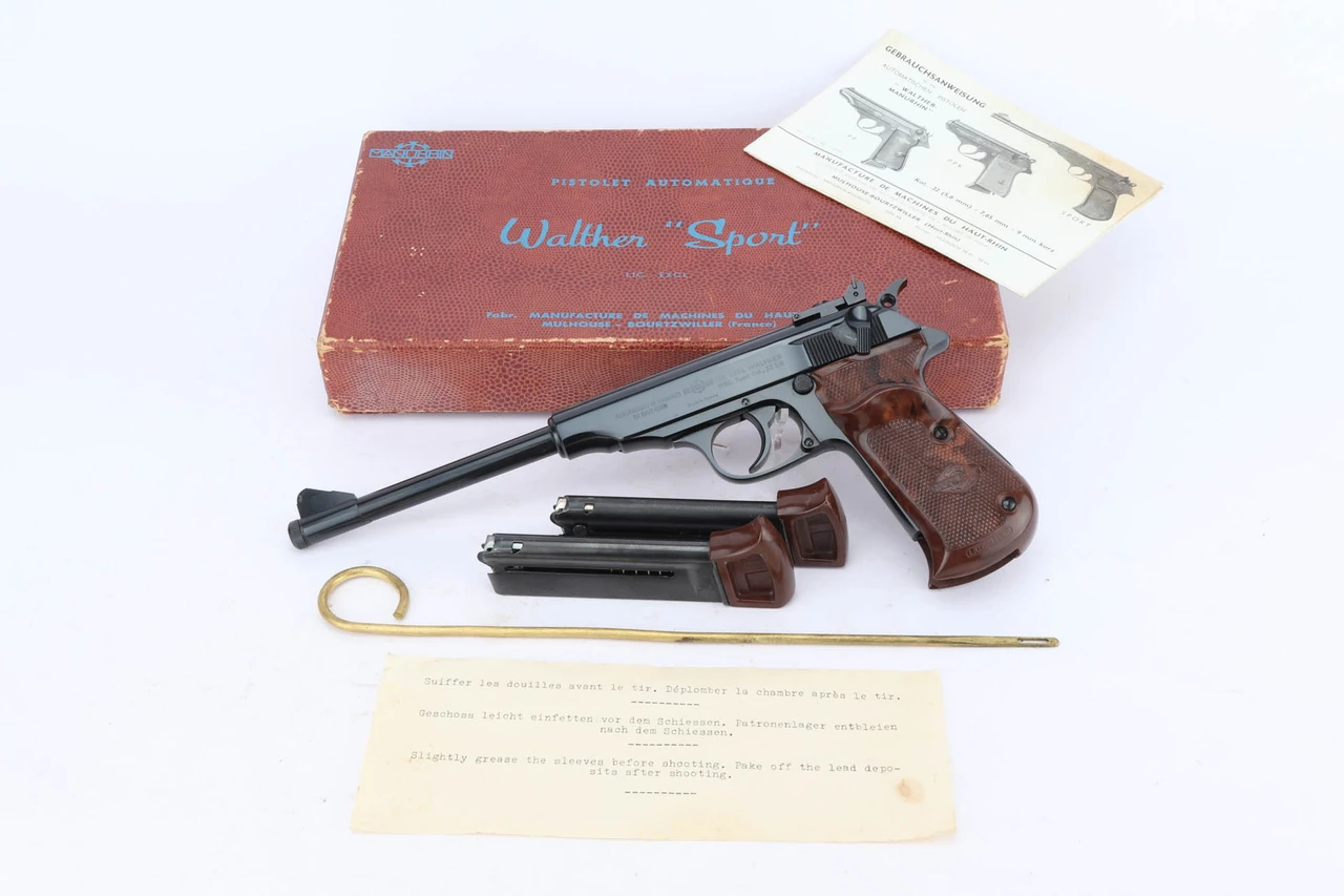 ANIB Walther PP Sport - 1957 Mfg. - photo 1 of 16