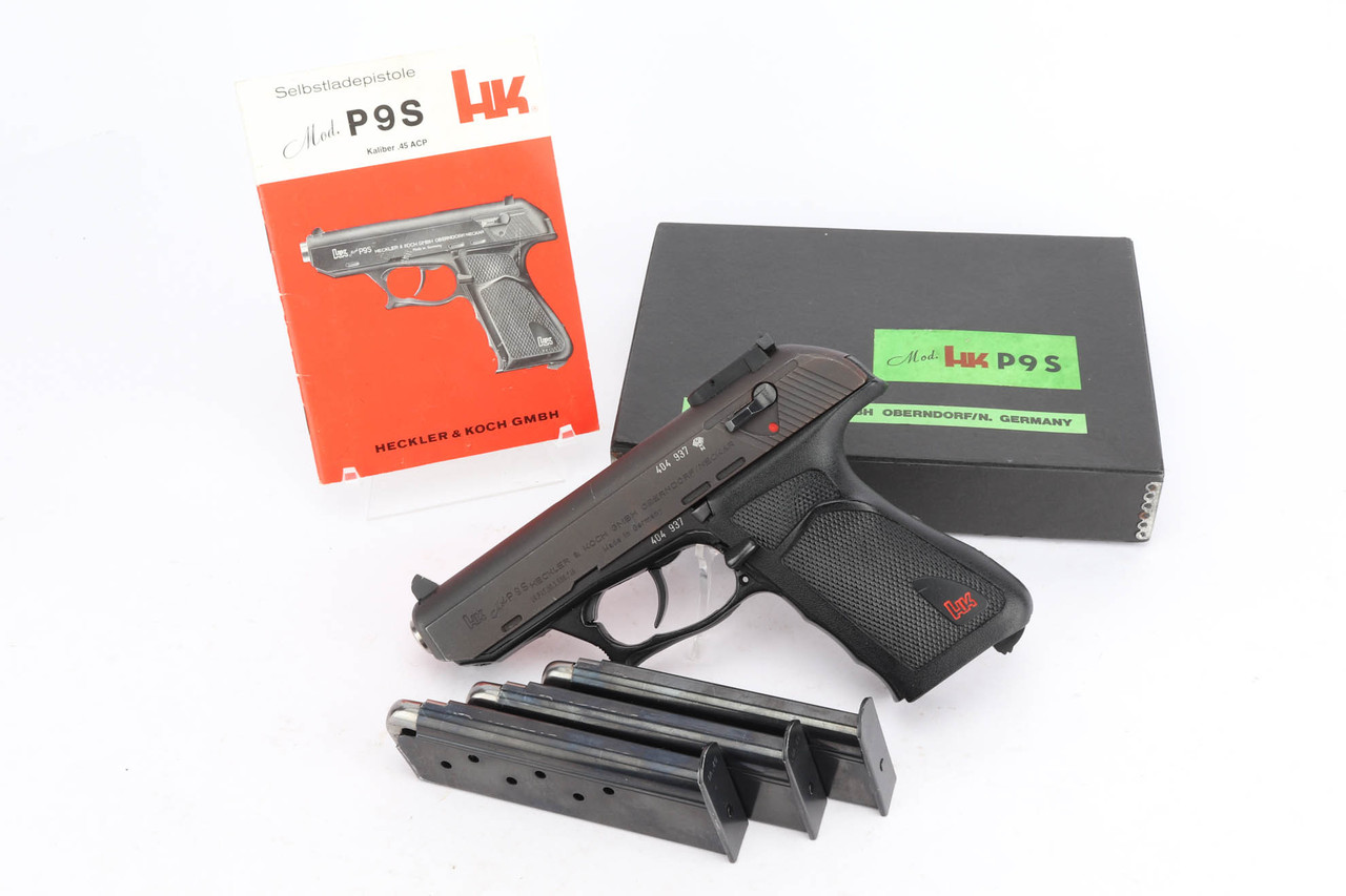 Rare, ANIB 1983 Heckler & Koch P9S Target - .45 ACP - photo 1 of 14