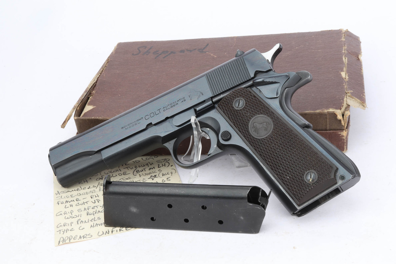 SOLD - Boxed 1951 Colt Government Model 1911