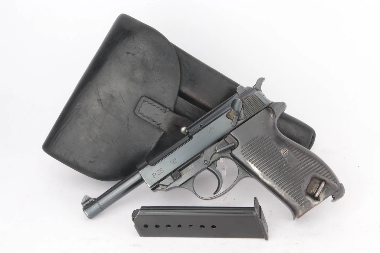 Rare SVW 46 French Mauser P.38 Rig - L Block Serial - photo 1 of 16