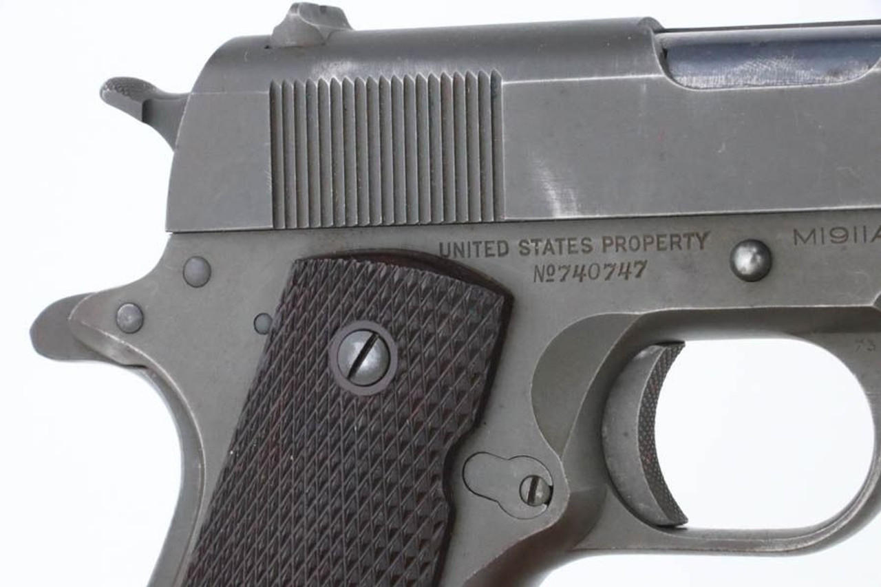 Scarce, 1941 RS-Marked Colt 1911A1 - With Veteran Docs