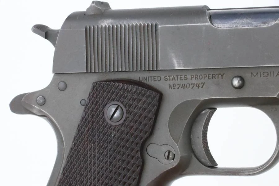 Scarce, 1941 RS-Marked Colt 1911A1 - With Veteran Docs - photo 1 of 26
