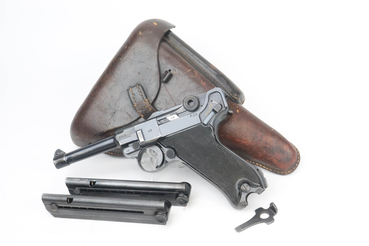 1941 Black Widow Mauser Luger Rig - BYF 41
