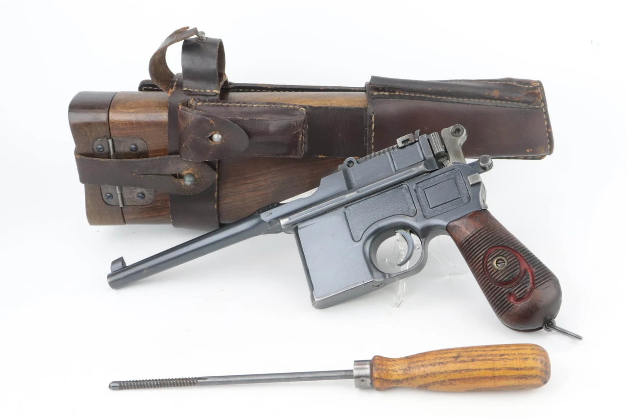 "Red 9" Mauser C96 Rig - Matching Stock - photo 1 of 21