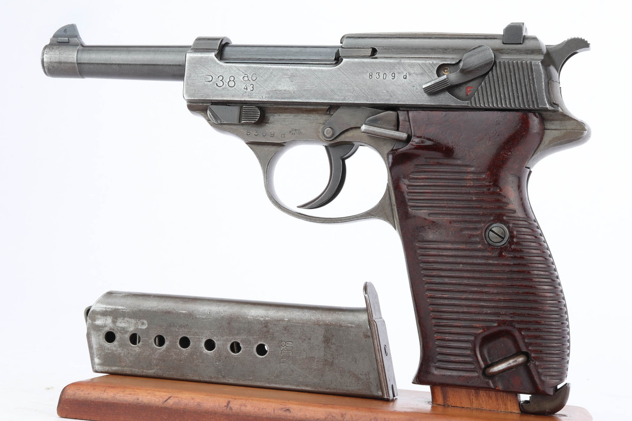 Scarce Mauser BYF 44 "ac 43" Dual-Tone P.38 - FN Slide