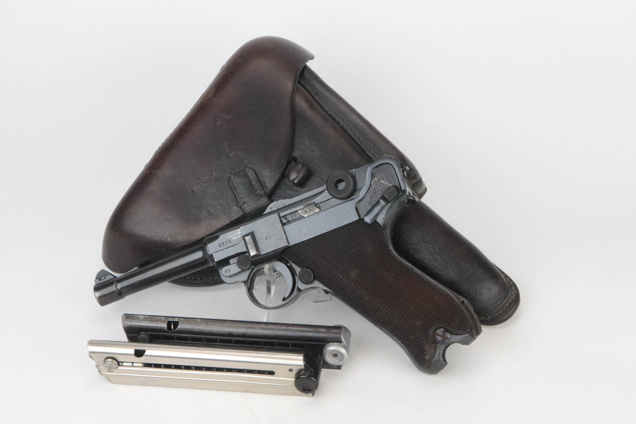1940 Nazi Mauser Luger Rig - Matching Magazine