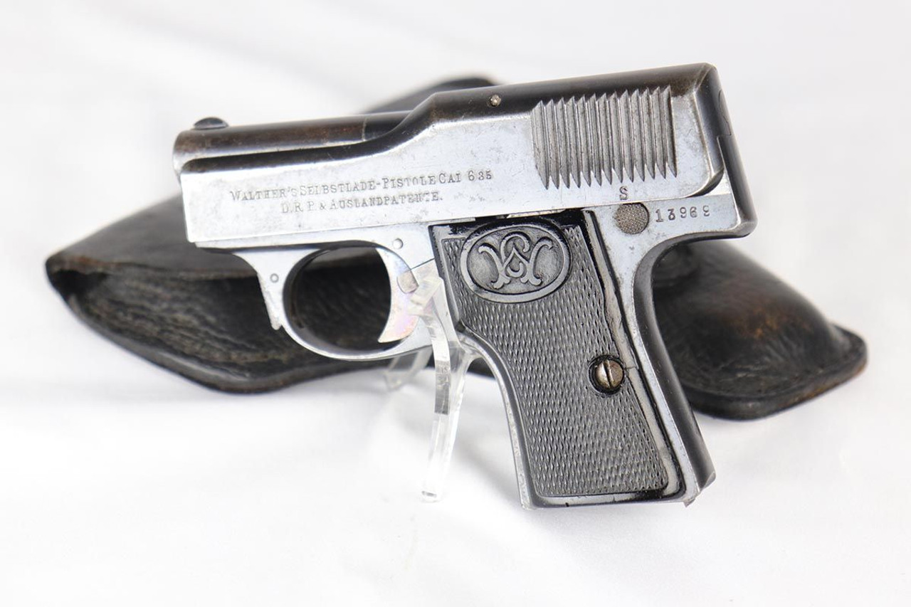 Scarce Walther Model 1 Rig - First Variation - 1