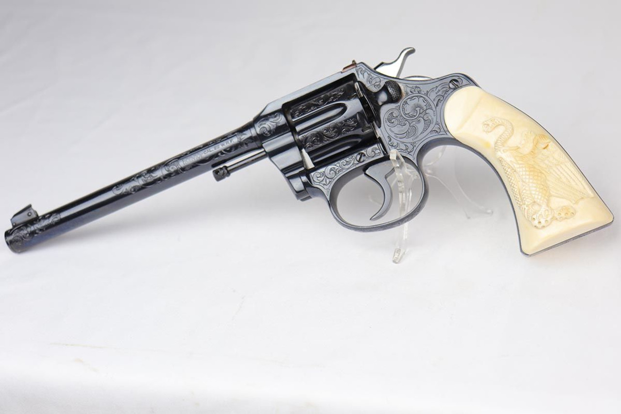 Engraved Colt Police Positive Target Model - 1910 - 1