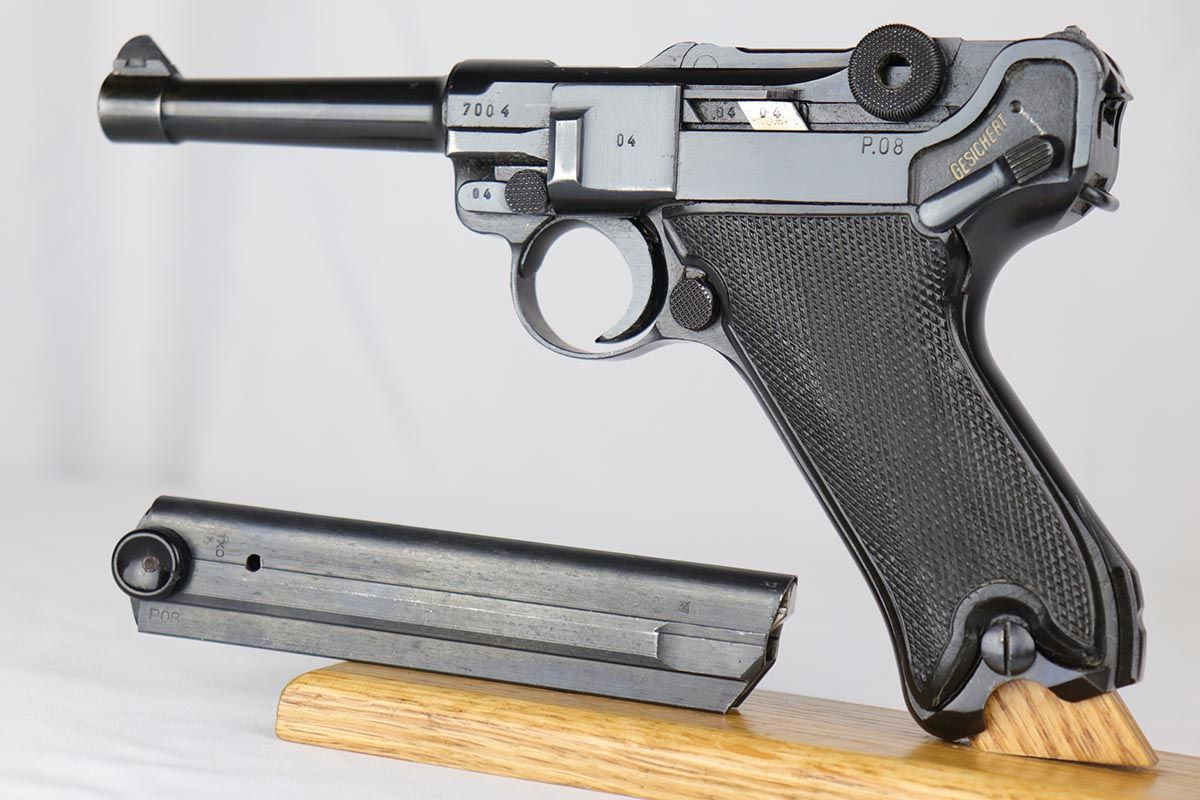 Gorgeous Black Widow Mauser Luger - 1