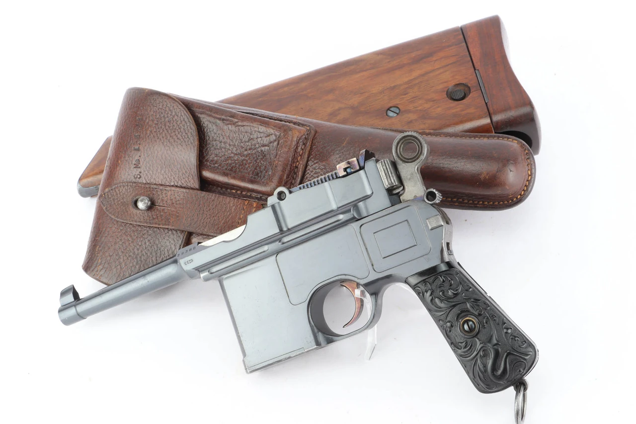 Excellent, Scarce, Large Ring Hammer Mauser Bolo Rig - Matching Stock - photo 1 of 23