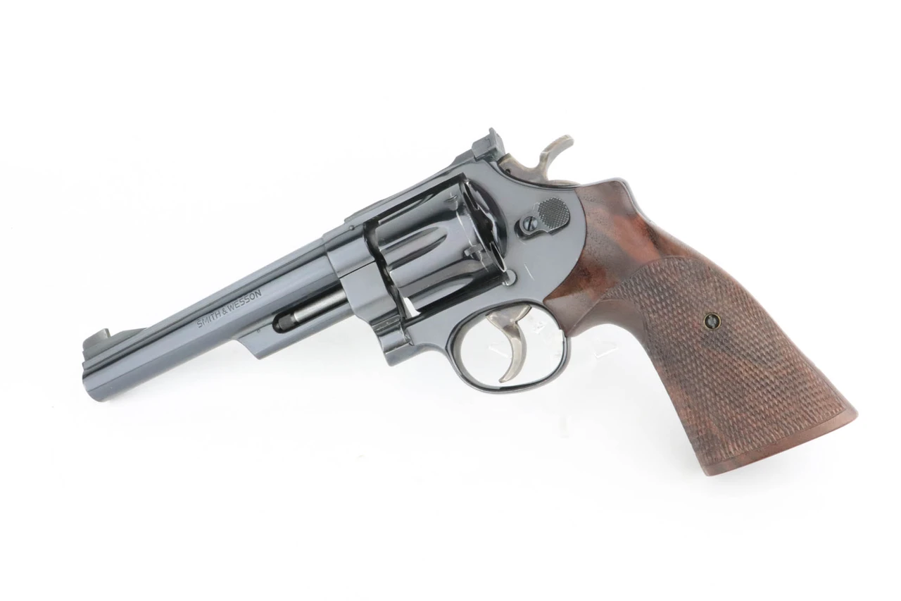 Smith & Wesson Model 1955 6.5 inch revolver - left side