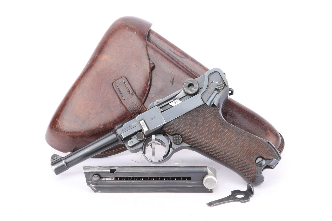 Nice Mauser Luger Rig - One Matching Magazine