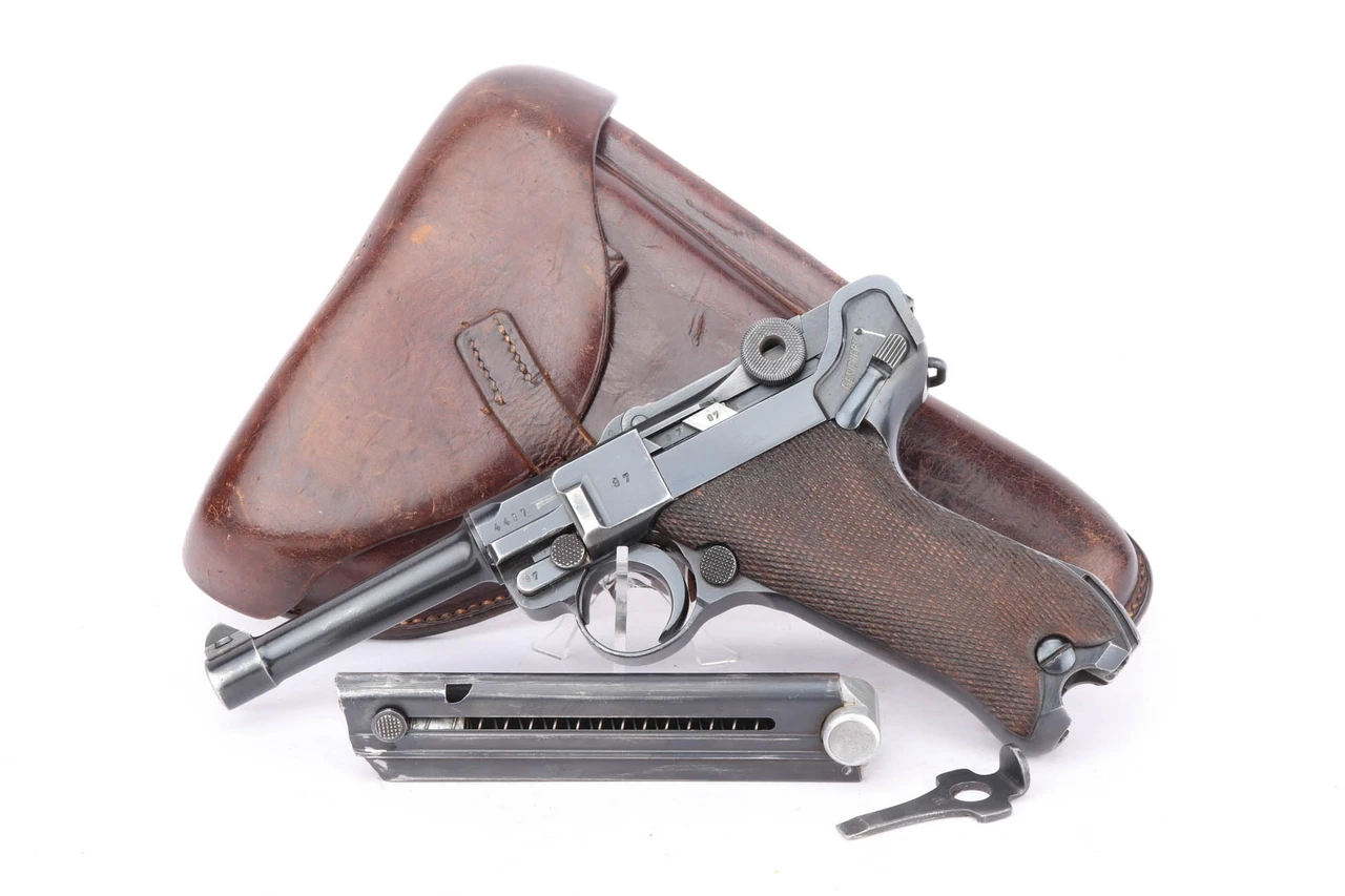 Nice Mauser Luger Rig - One Matching Magazine - photo 1 of 24