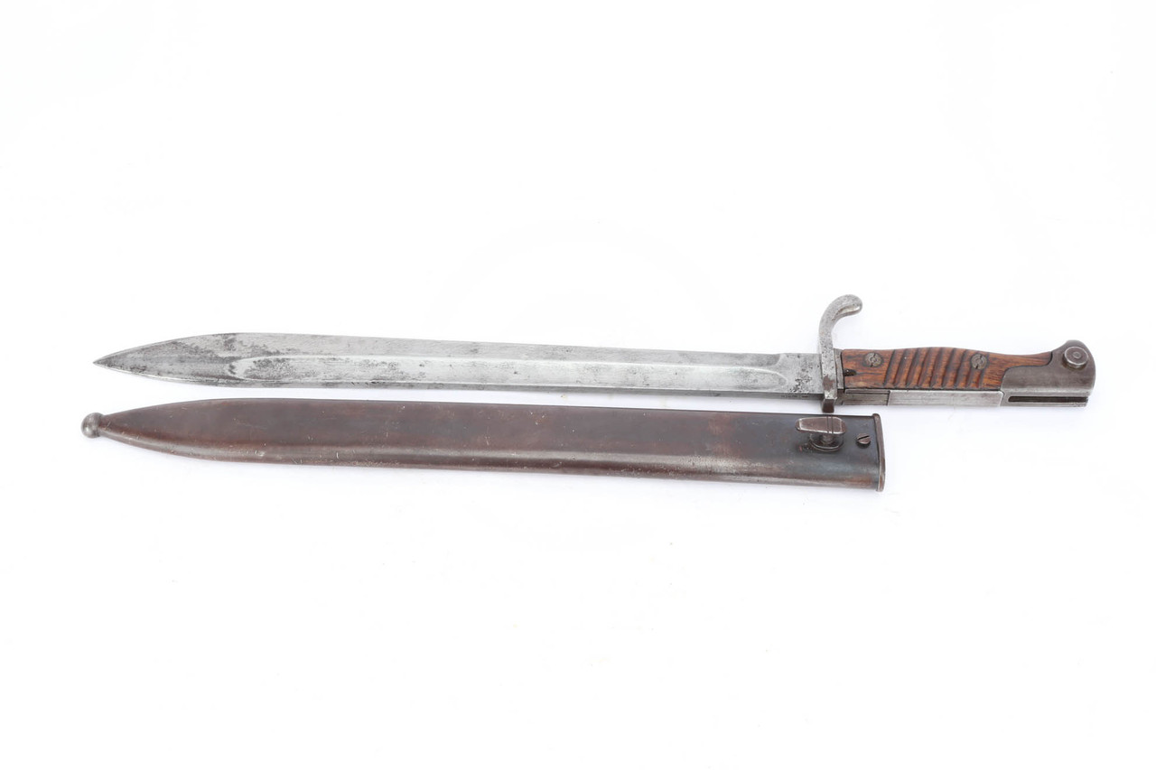 1918 Dated German Butcher Blade Bayonet - photo 1 of 8