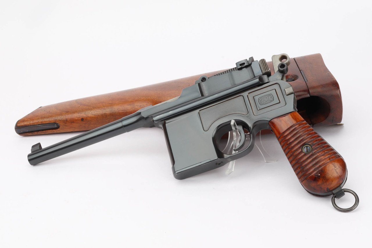 Beautiful, Mauser Model 1930 Broomhandle Rig -  Shanghai Municipal Police