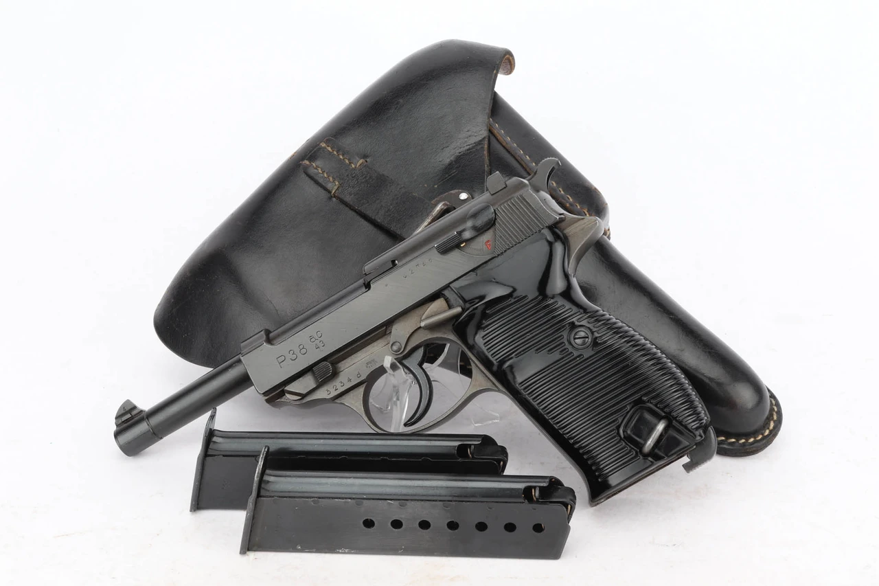 Rare Dual-Tone Mauser P.38 Rig - FN Slide - photo 1 of 16