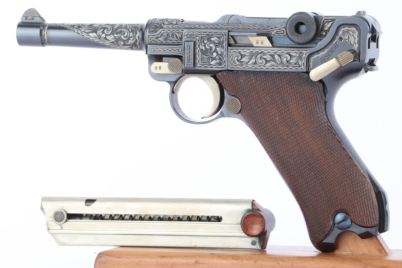 Beautifully Engraved 1917 DWM Luger - Ben Shostle - photo 1 of 13
