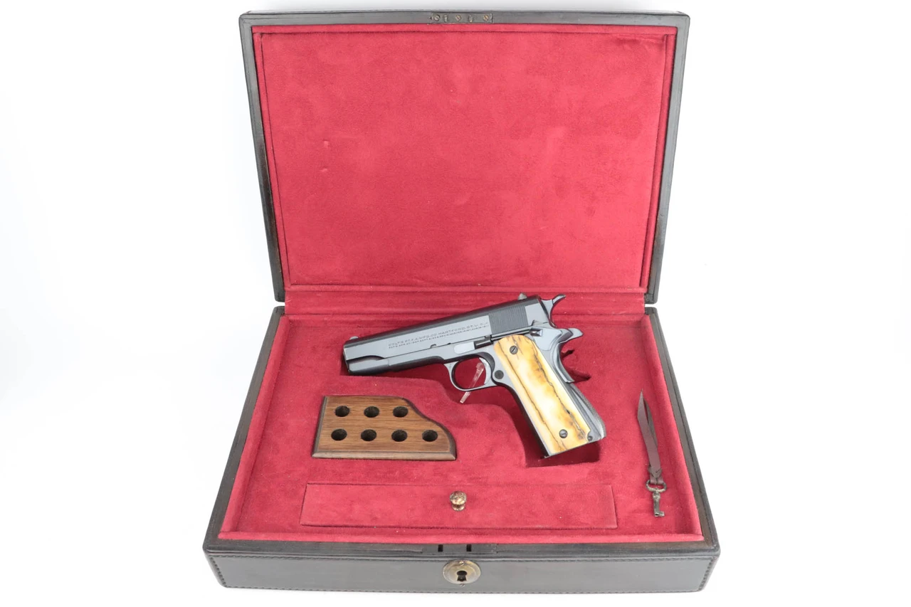 Excellent, Cased Colt Super .38 - 1931 Mfg - photo 1 of 13