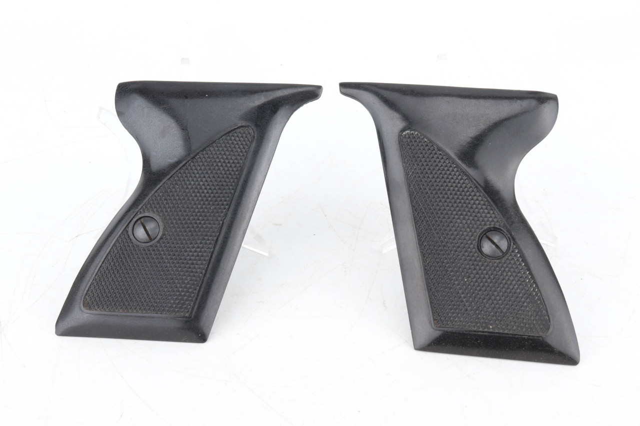 Black Plastic Wartime HSc Grips - photo 1 of 4
