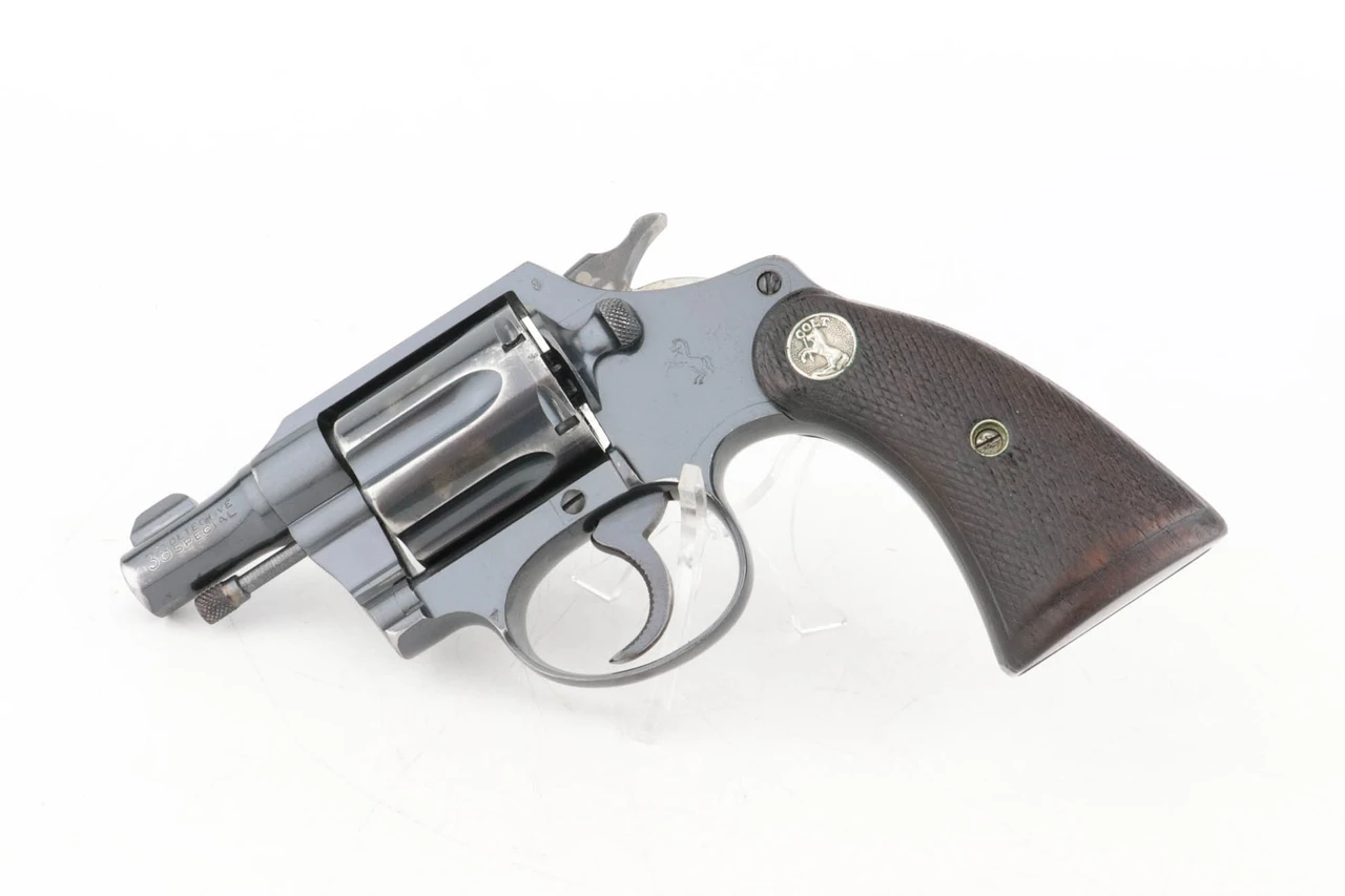 OSS/CIC issued Colt Detective Special revolver - left side