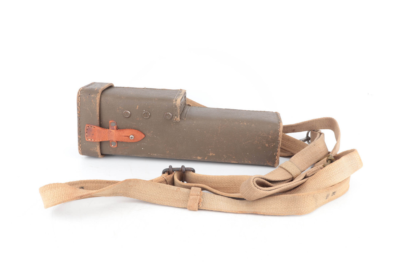 Rare Japanese Type 99 4x Sniper Scope Case w/ Waist Strap & Original Brush - photo 1 of 6