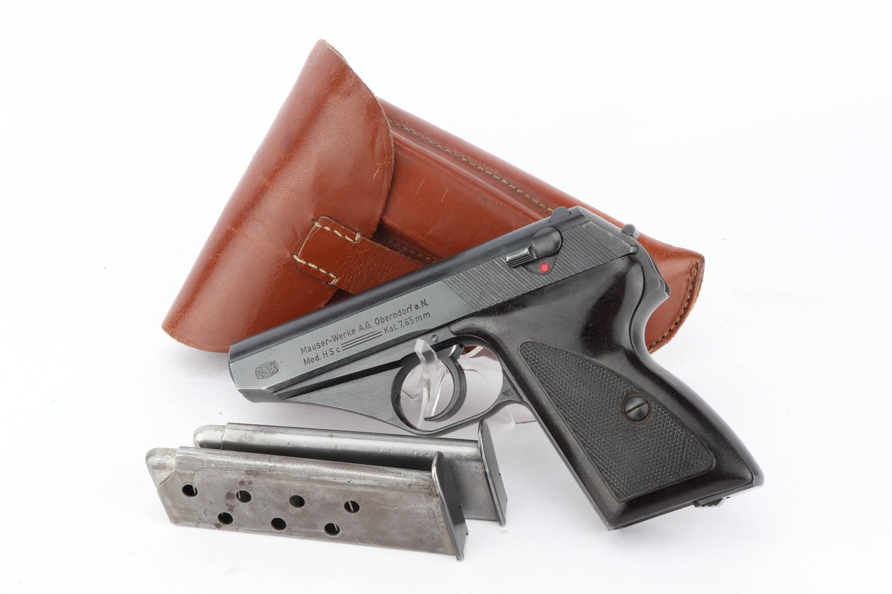 SOLD - Near-Mint Mauser HSc Rig - Police Eagle L
