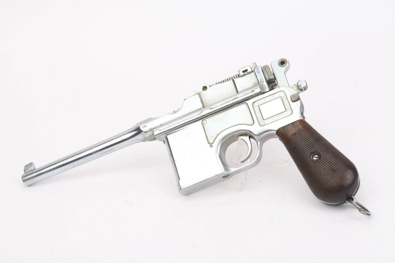 Imperial Mauser C96 Broomhandle - Nickeled Finish - photo 1 of 17