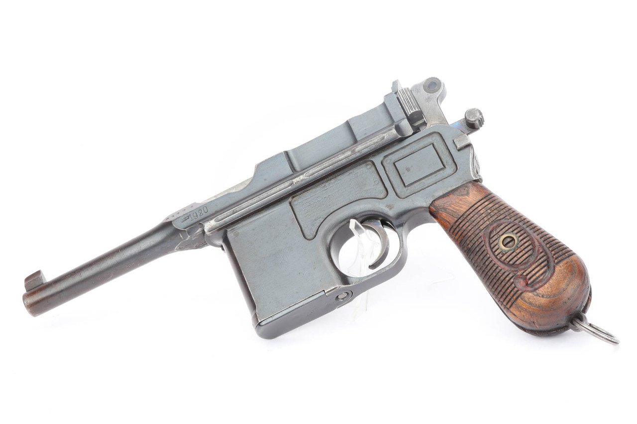 SOLD - Red 9 Mauser C96 - Nazi Police Rework?