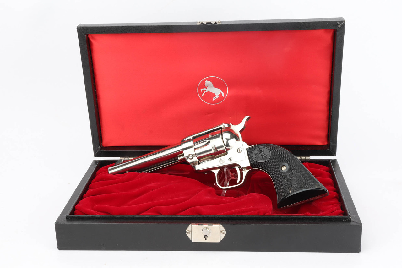 Excellent, Cased Colt Frontier Scout .22 LR Revolver - Bat Masterson Commemorative
