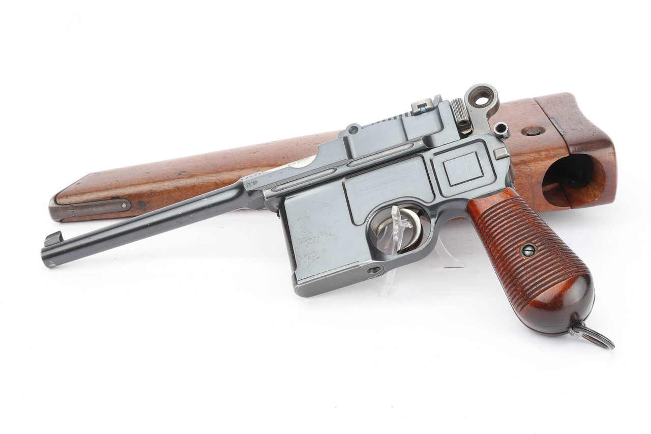 Rare, Early, Large Ring Hammer Mauser C96 Rig - Matching Stock