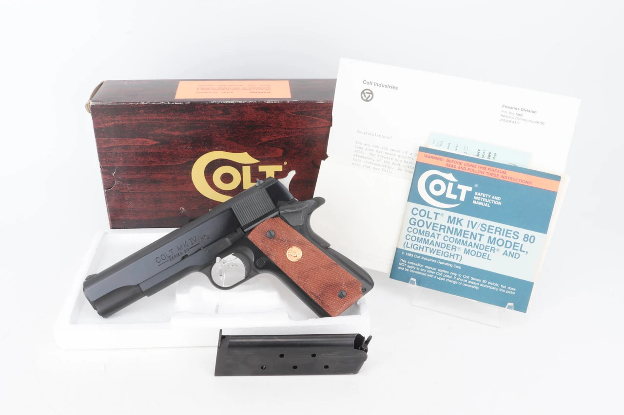 ANIB 1984 Colt Government Model - MK IV Series 80 - photo 1 of 15