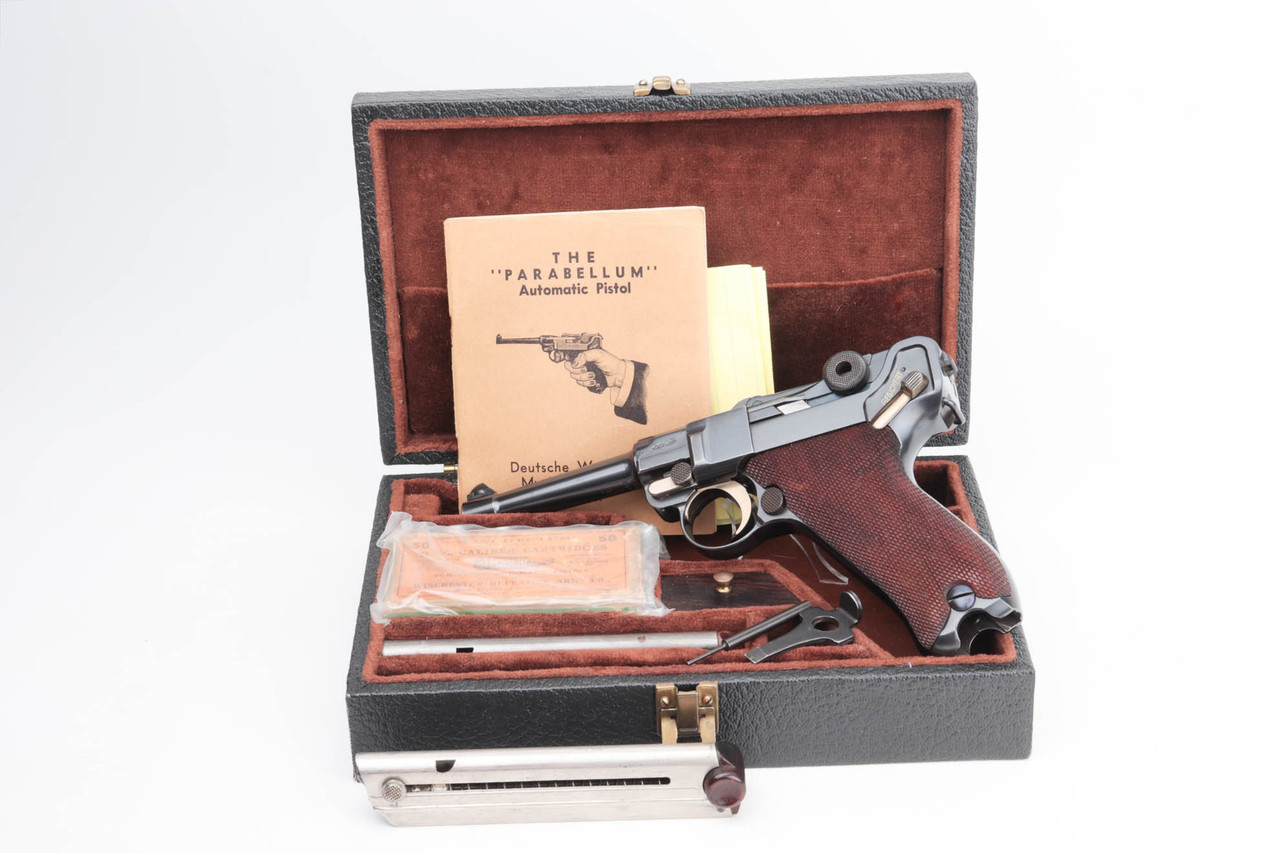 Rare, Cased, Excellent 1908 Commercial DWM Luger - photo 1 of 26