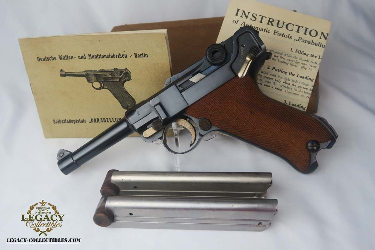 Mint 1920 Commercial DWM Luger - In Box - 1