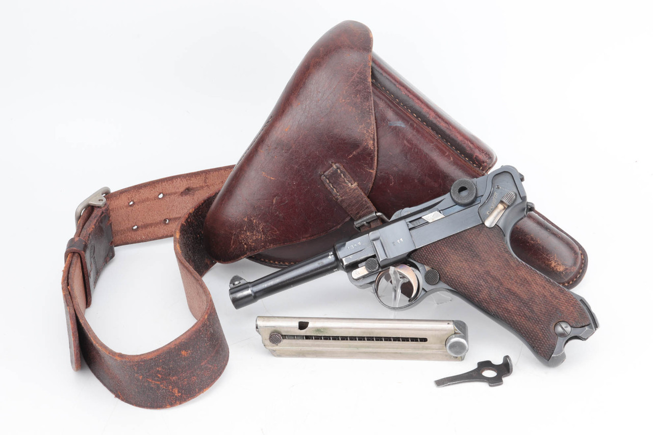 Rare, Weimar-Era Simson Luger Rig - Undated "S" Toggle