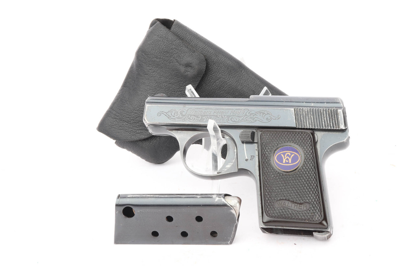 Engraved Walther Model 9 Rig